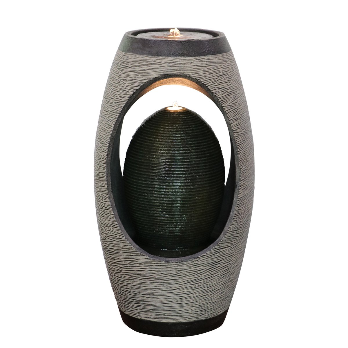 Lykke Suihkulähde Cascade LED-valoilla