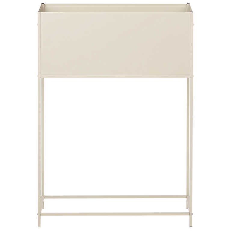 Korotettu kukkaruukku TAPIEN metalli 70 cm Beige