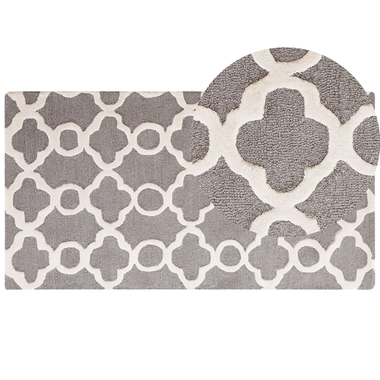 Matto ZILE Harmaa 80 x 150 cm villa