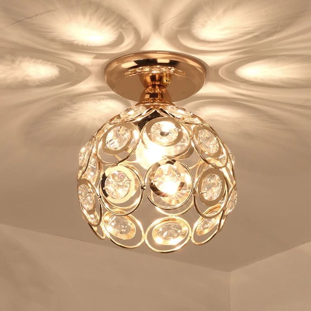 TOOLIGHT kattovalaisin APP205-1C kulta, 18x18x14,5cm