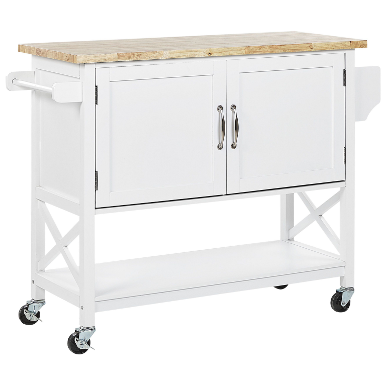 Tarjoiluvaunu MELE Valkoinen