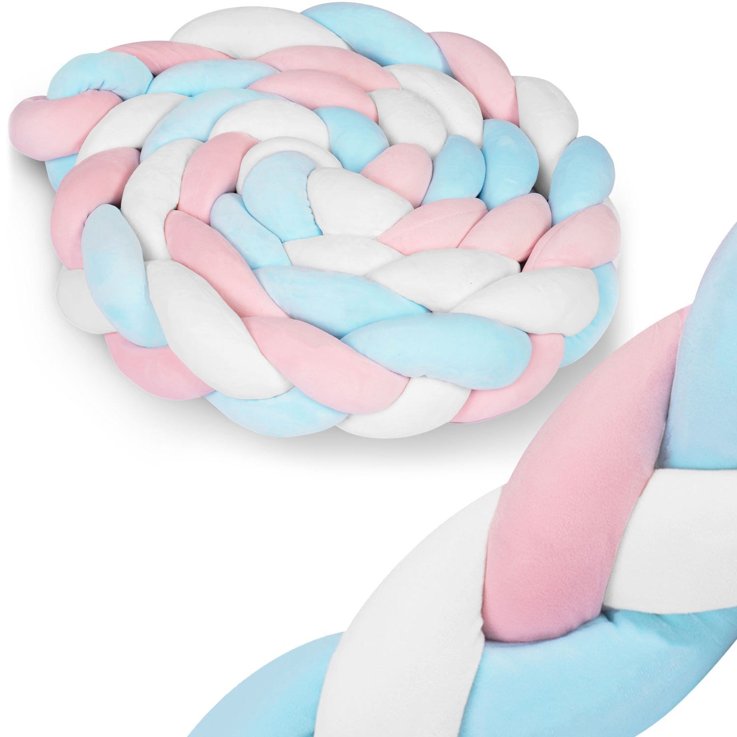 Ricokids 3m pinnasängyn peitto - sininen ja pinkki