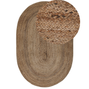 Matto DEMIRCI Beige 120 x 180 cm juutti
