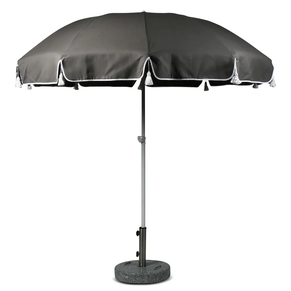Fri Form, Aurinkovarjo 220 cm tupsuilla grey 29