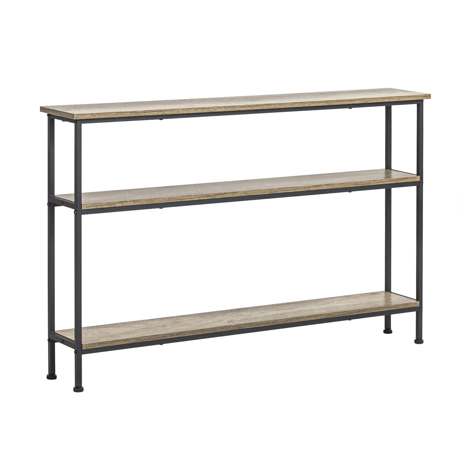 SoBuy Kapea ekologinen senkki metalli-beige FSB49-PZ