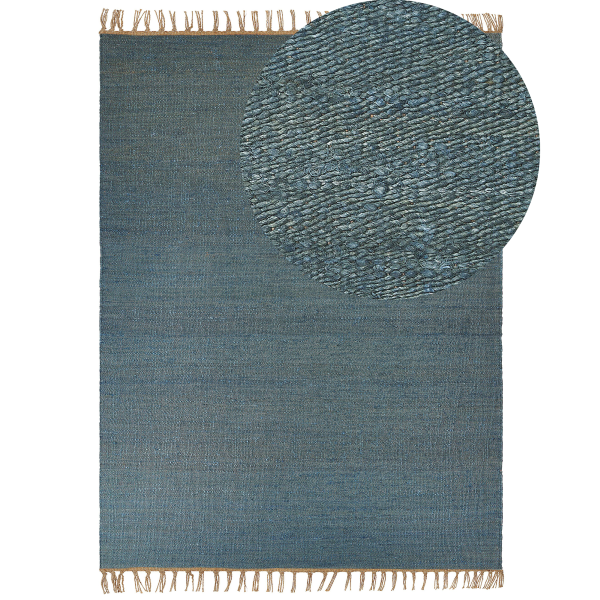 Matto LUNIA Turkoosi 160 x 230 cm juutti