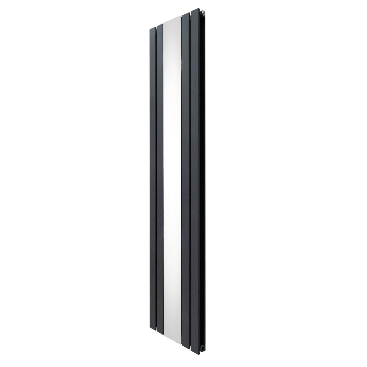 Litteä peilipatteri - 1800 mm x 425 mm - antrasiitinharmaa