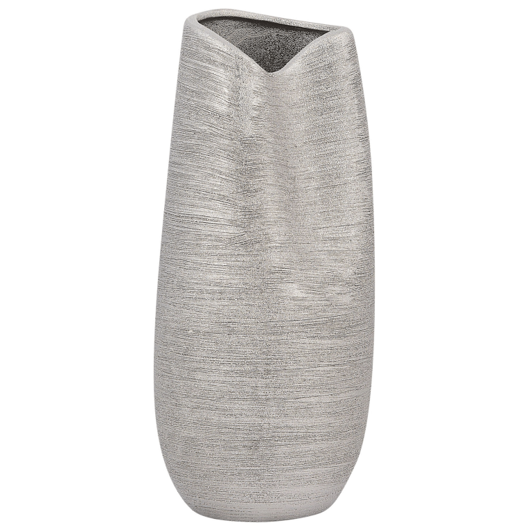 Koristemaljakko DERBE kivitavara 32 cm Hopea