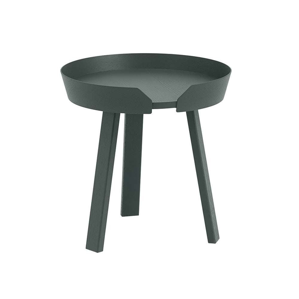Muuto, Around sohvapöytä Ø45 cm- Dark Green