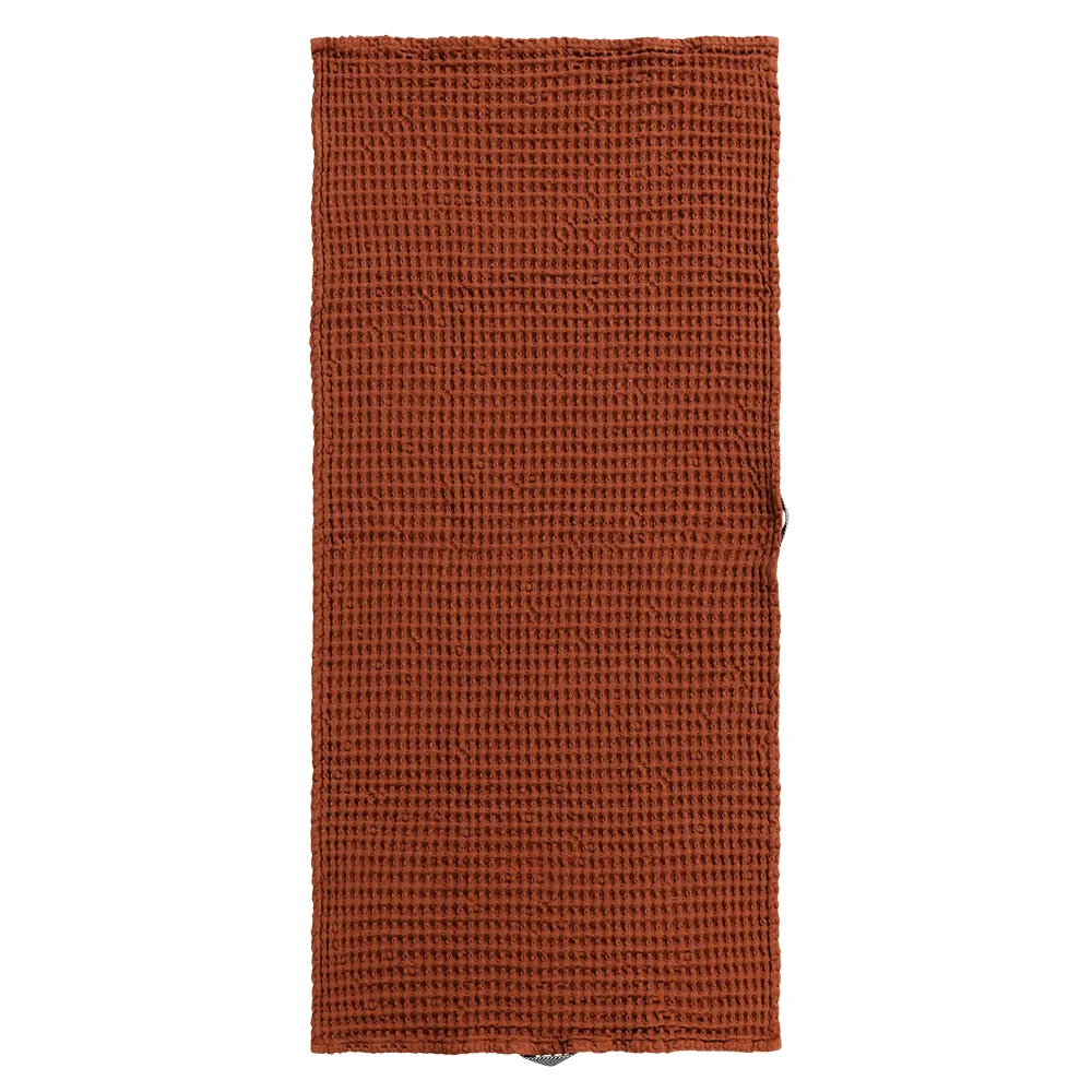 Ferm Living, Pyyhe Orgaaninen Puuvilla Brown Clay