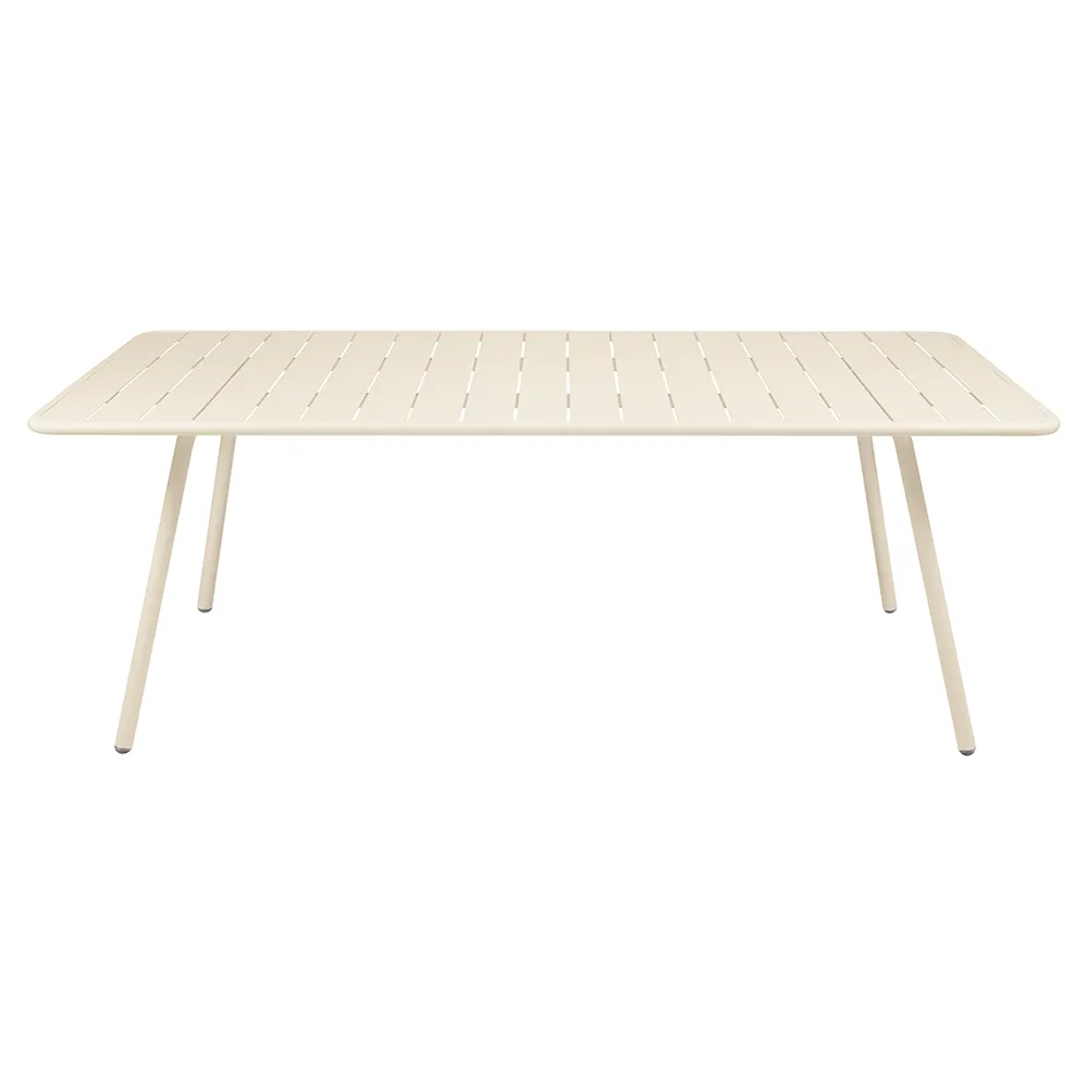 Fermob, Luxembourg ruokapöytä 100x207 cm Latte beige