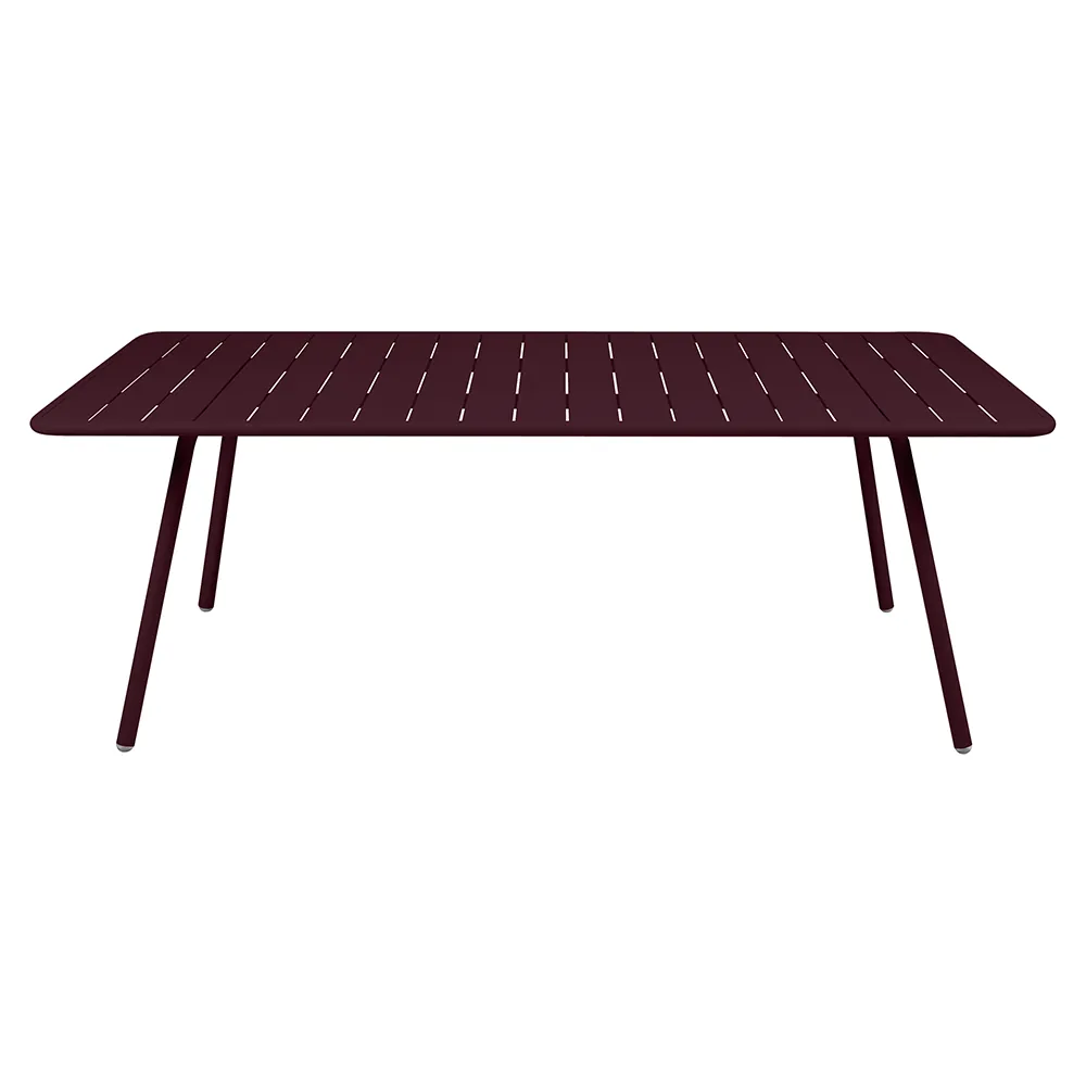 Fermob, Luxembourg ruokapöytä 100x207 cm Black Cherry