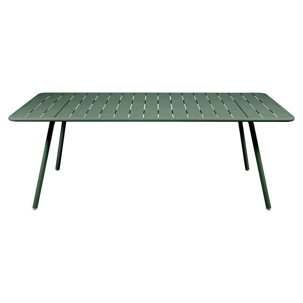 Fermob, Luxembourg ruokapöytä 100x207 cm Cedar green