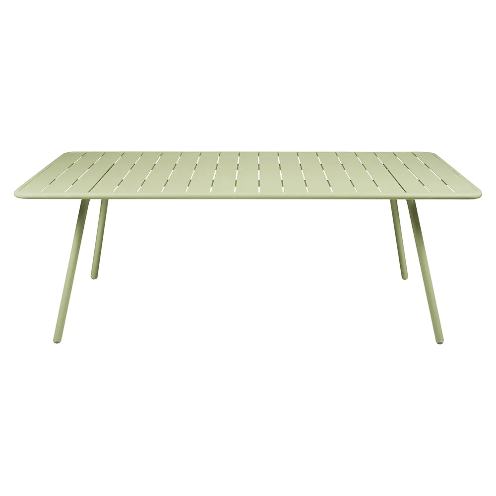 Fermob, Luxembourg ruokapöytä 100x207 cm Willow Green