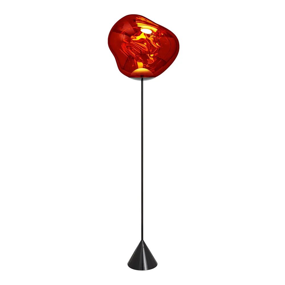 Tom Dixon, Melt Cone Slim Lattiavalaisin Copper LED