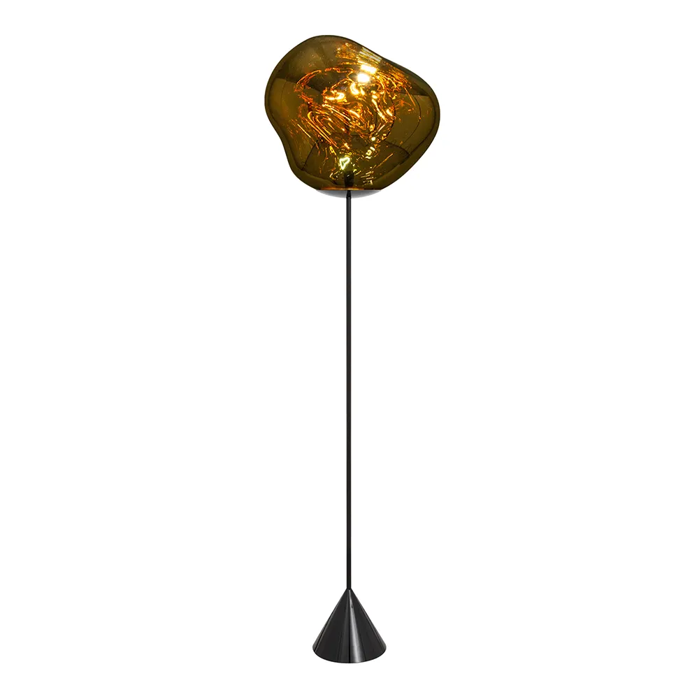 Tom Dixon, Melt Cone Slim Lattiavalaisin Gold LED