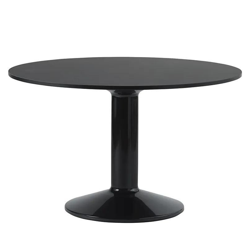 Muuto, Midst ruokapöytä 120 cm - Black Linoleum Black