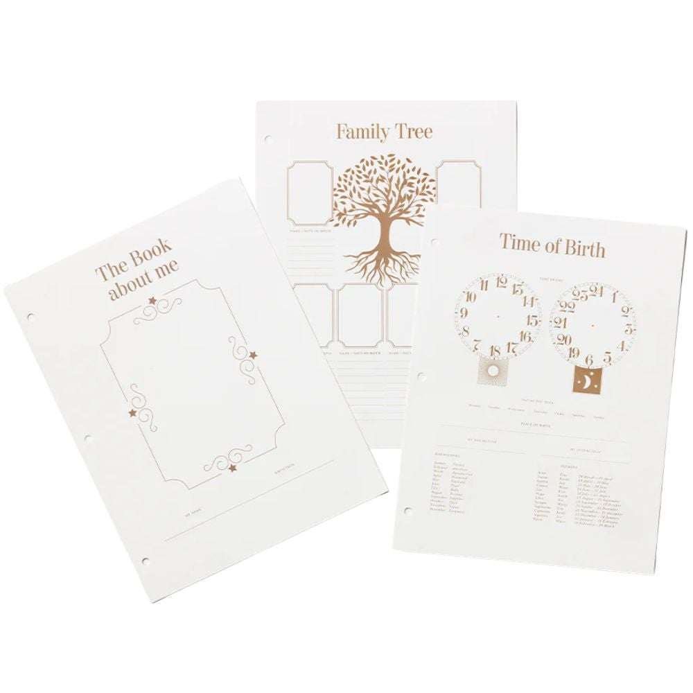 Printworks, Baby Album Insert Paper - My First Year