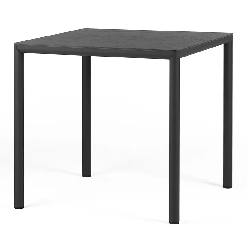 Nardi, Piave pöytä 80 cm Antracite - Antracite