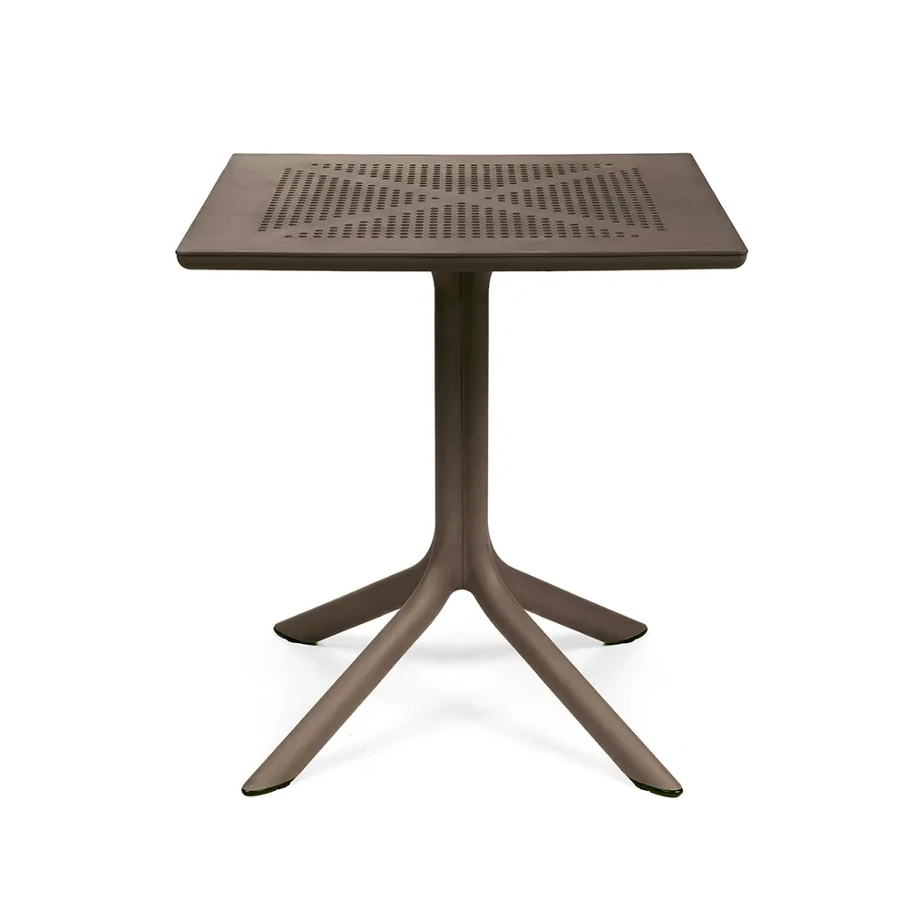 Nardi, Clip pöytä 70x70 cm Tabacco