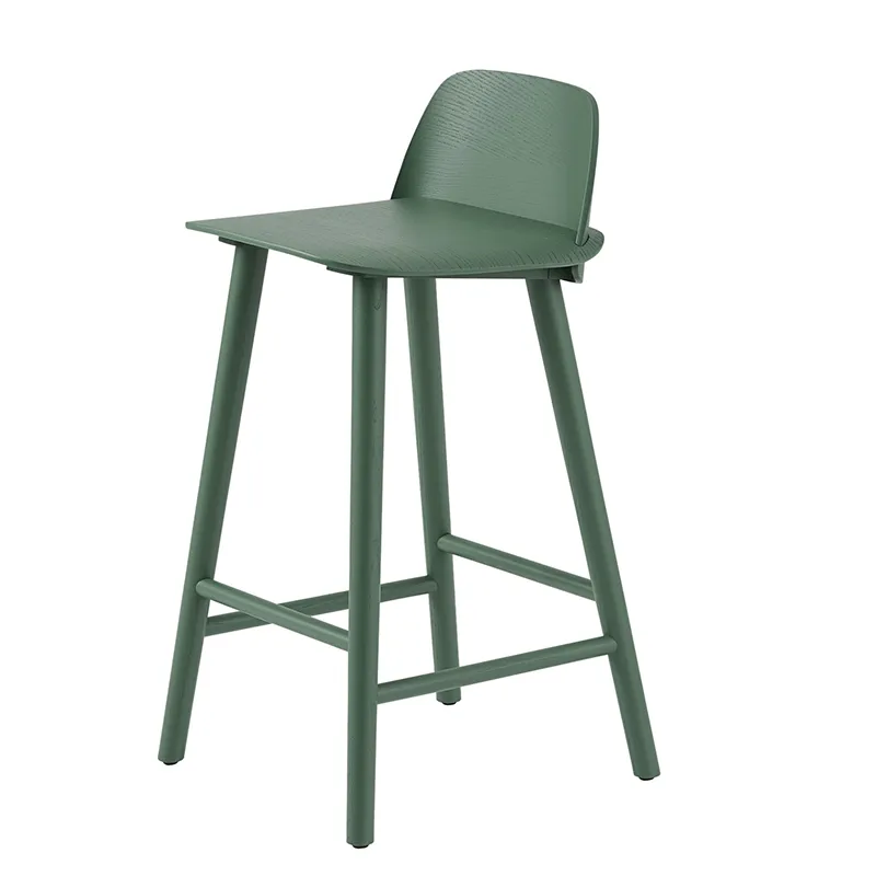 Muuto, Nerd baarituoli 65 cm - Green