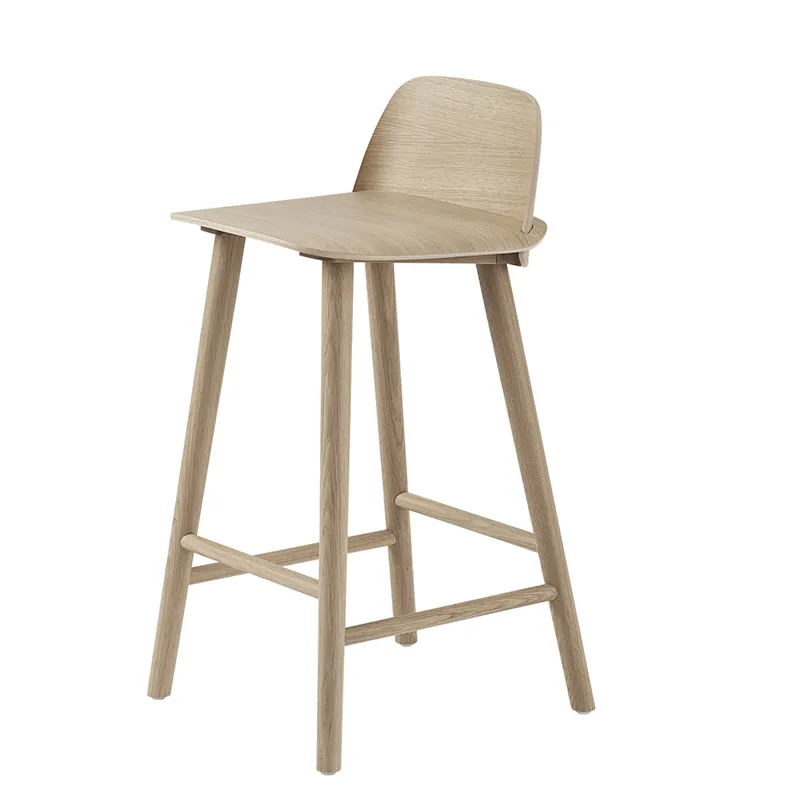 Muuto, Nerd baarituoli 65 cm - Oak