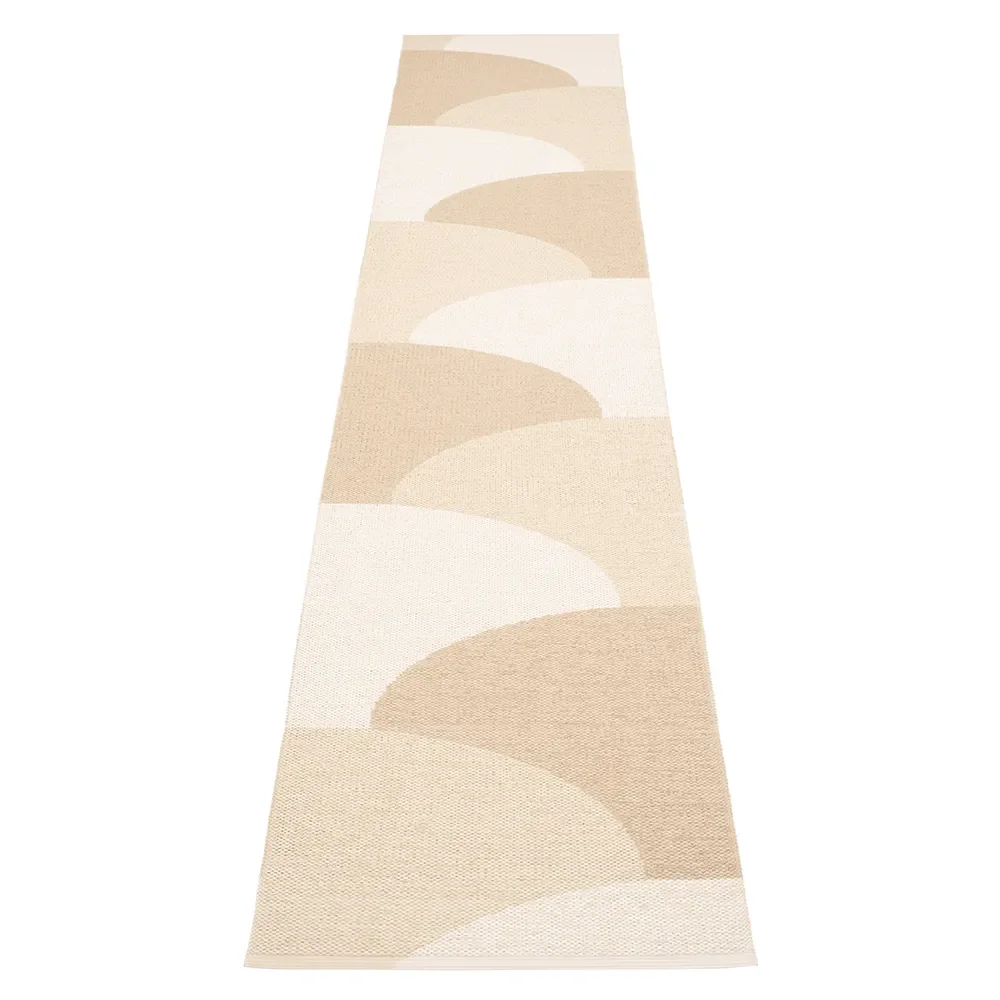 Pappelina, Hill matto Vanilla/Beige/Cream 70 x 360cm