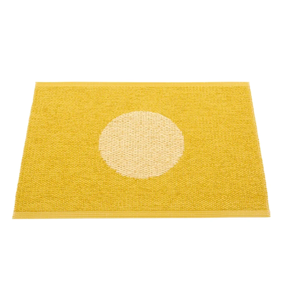 Pappelina, Vera Pop matto Mustard/Pale Yellow 70 x 50cm