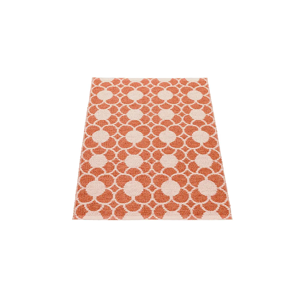 Pappelina, Anya matto Brick/Pearl Pink 70 x 100 cm