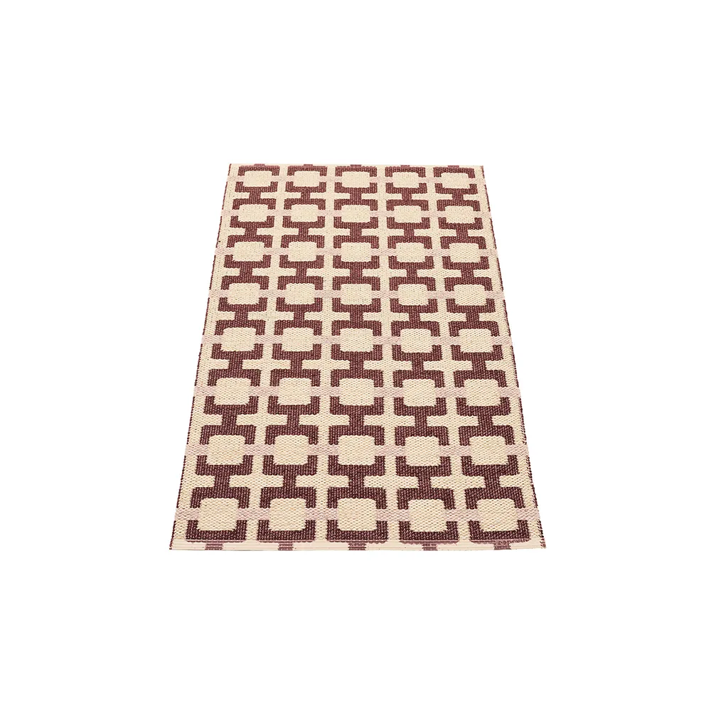 Pappelina, Tom matto Burgundy/Cream/Pale Rose 70 x 120 cm