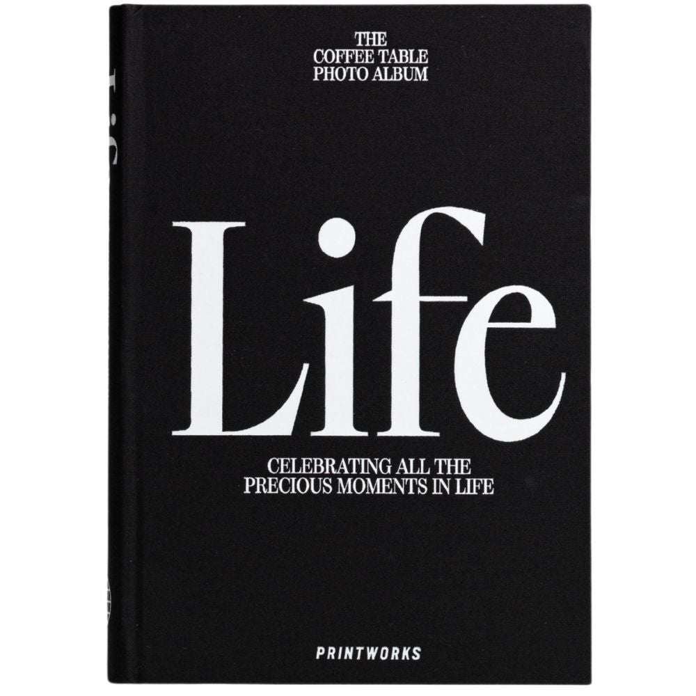 Printworks, Photo Book - Life, Black