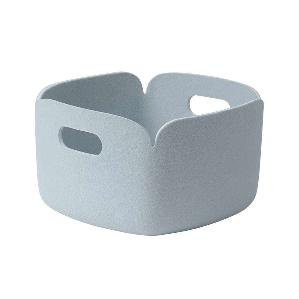 Muuto, Restore Basket säilytyslaatikko koriin 28 x 28 cm - Light Blue