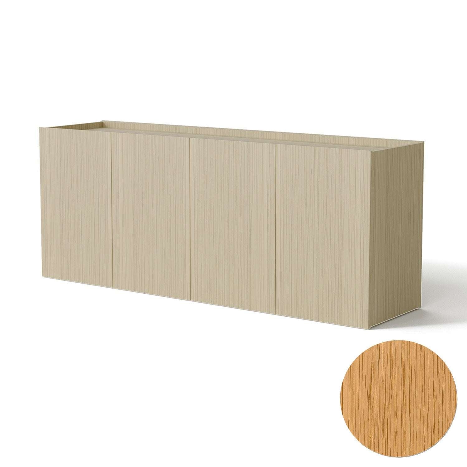 Skovby, Sm404 lipasto tammi luonnonöljy 169X43X68Cm