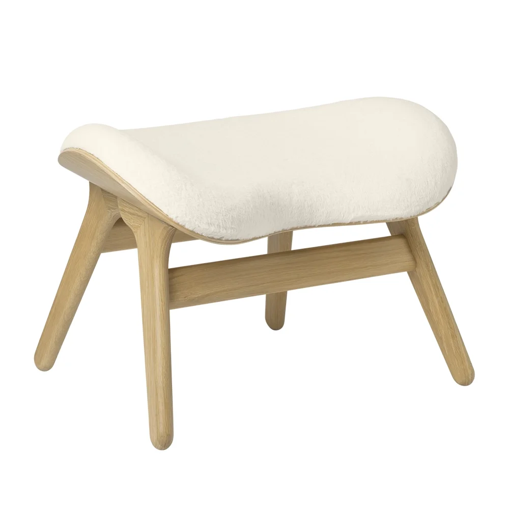 Umage, A Conversation Piece Ottoman Rakkaus Oak/Teddy White