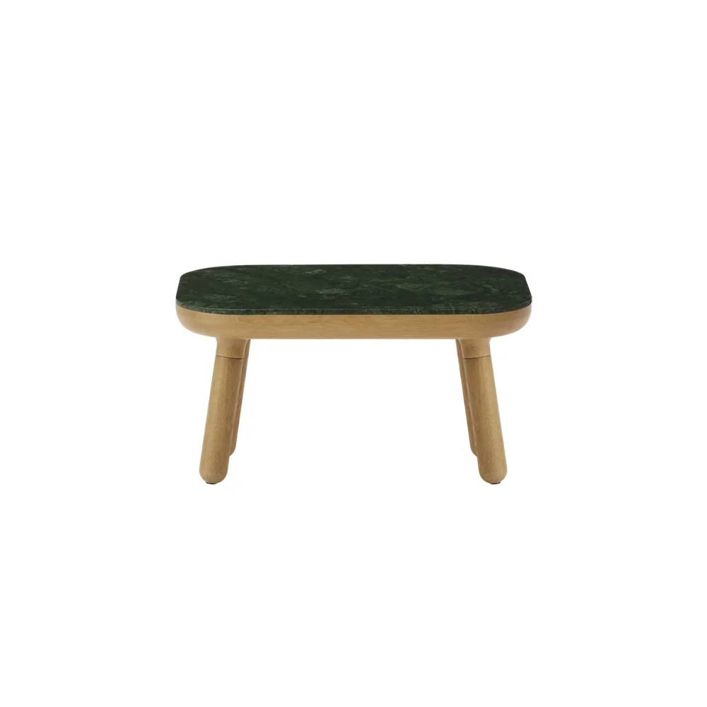 Umage, Paff Sivupöytä matala tammi/Green Marble