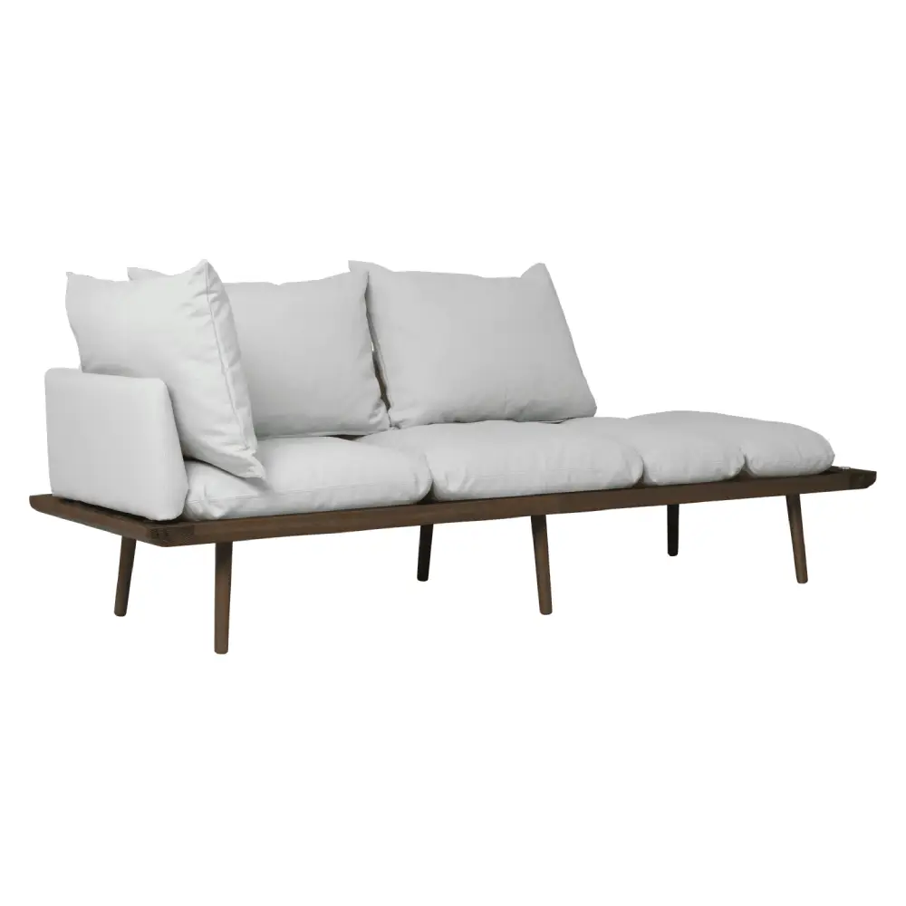 Umage, Lounge Around 3-istuttava sohva Dark Oak/Sterling