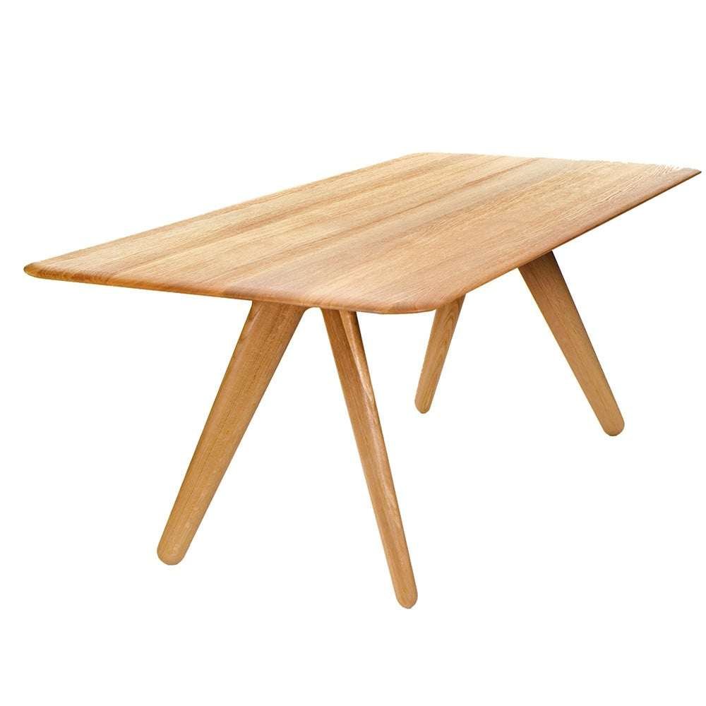 Tom Dixon, Laatta ruokapöytä 200 cm luonnollinen