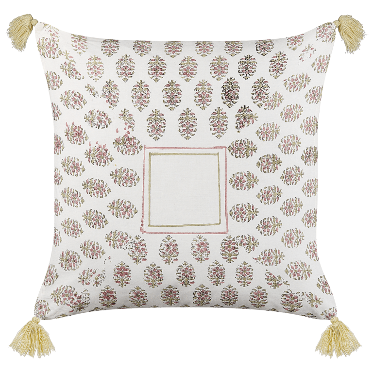 Koristetyyny SETOSA puuvilla 45 x 45 cm Monivärinen Geometrinen kuvio