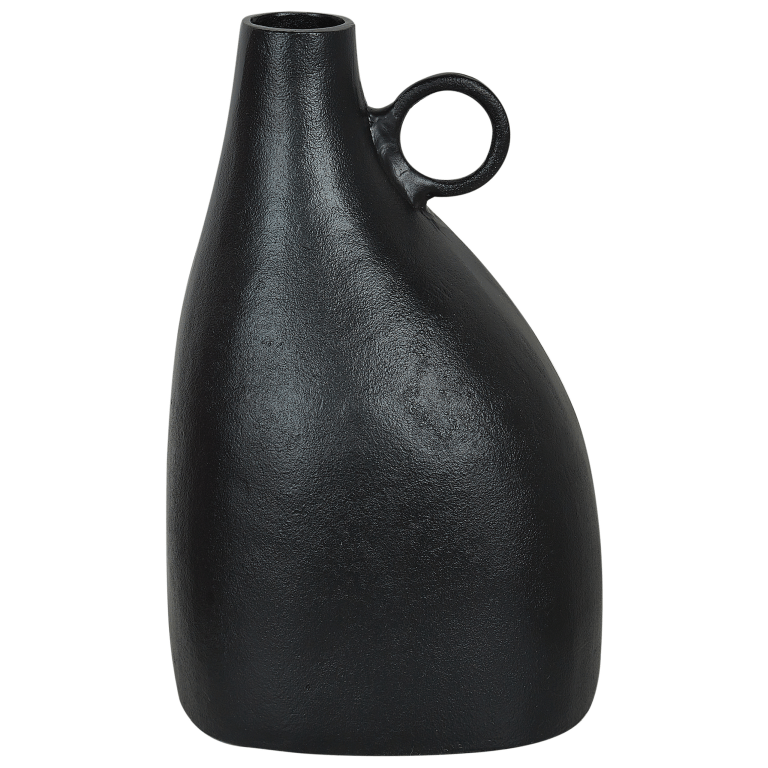 Koristemaljakko NARBADA metalli 36 cm Musta