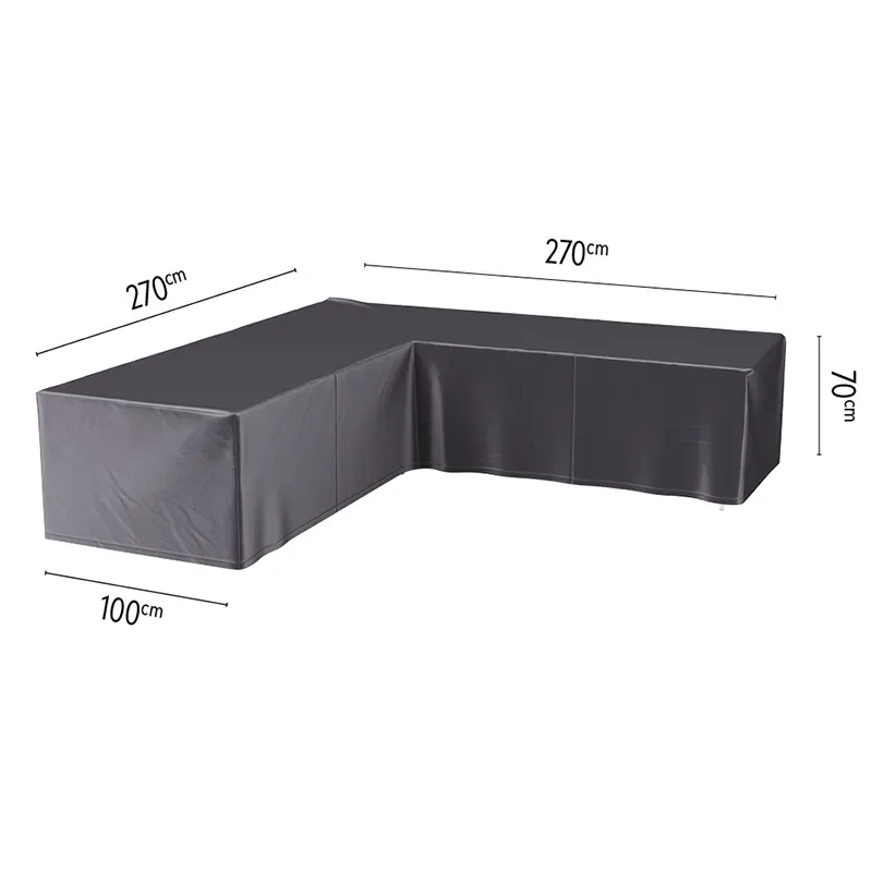 Platinum Aerocover, Kulmasohvan suojapeite 270/270 x 100 cm