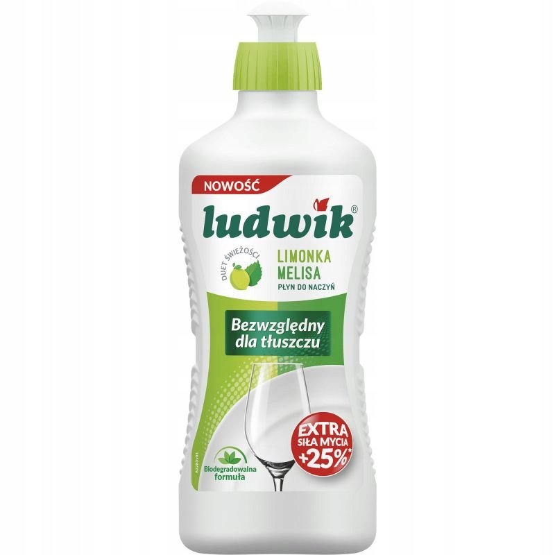 Ludwik astianpesuaine lime sitruunamelissalla 900g