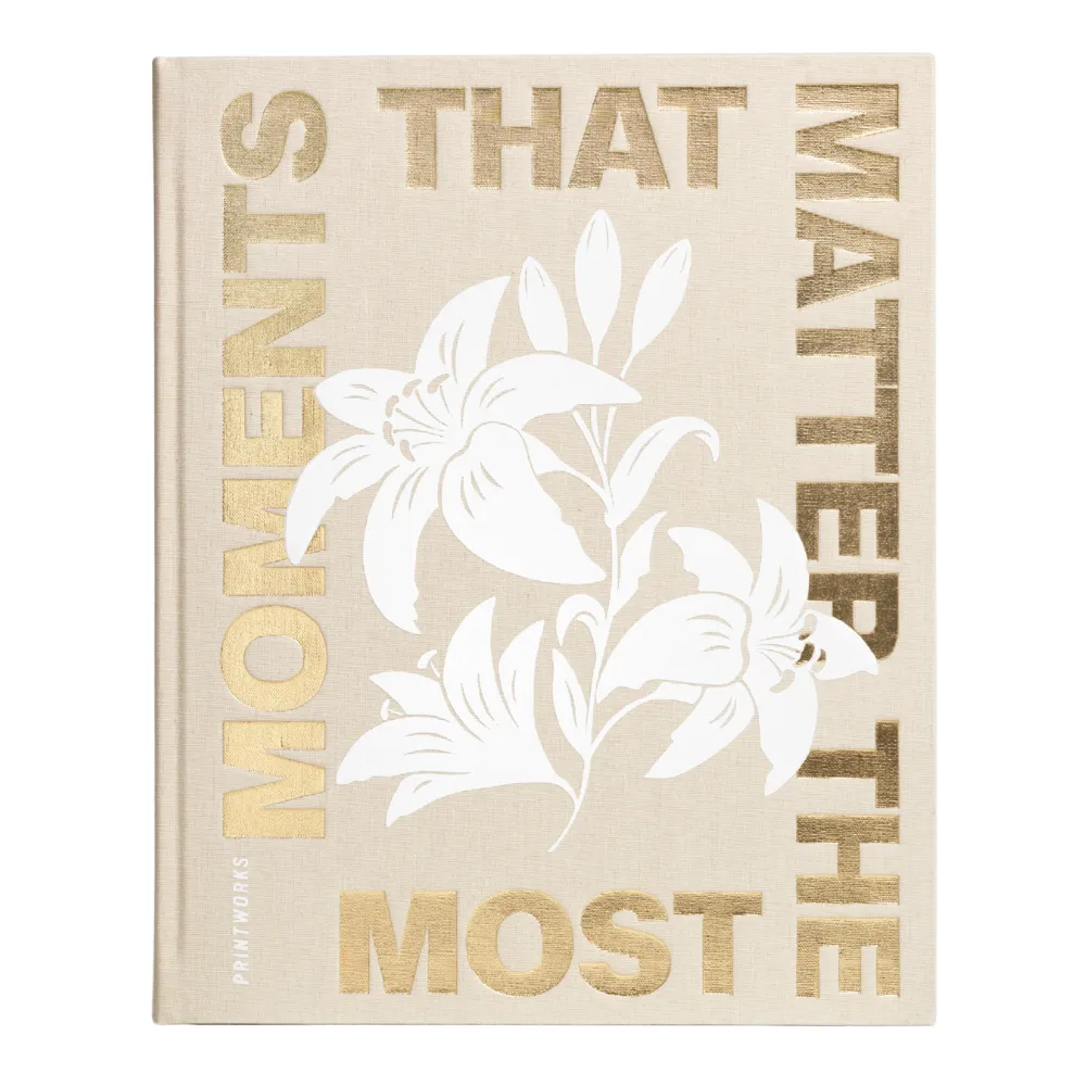 Printworks, Photo Album - Moments that Matters the Most, Beige