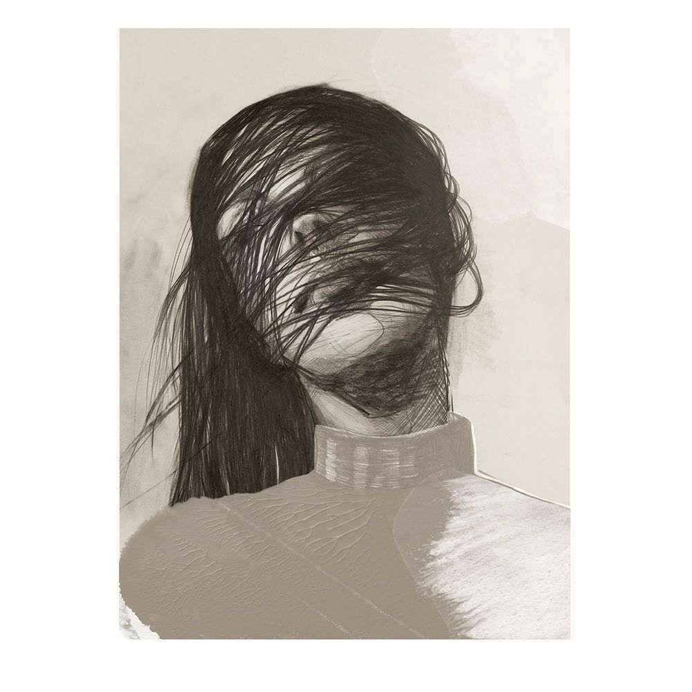 Anna Bülow, Anna Bülow poster Solitude 2 50x70 cm