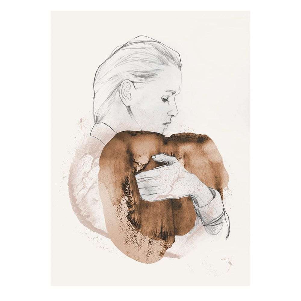 Anna Bülow, Anna Bülow poster Hold 50x70 cm
