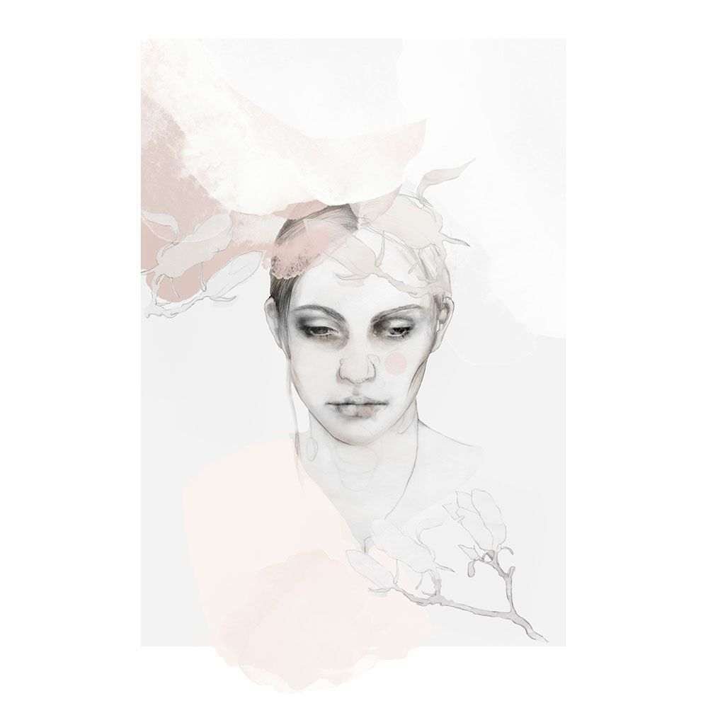 Anna Bülow, Anna Bülow poster Magnolia 50x70 cm