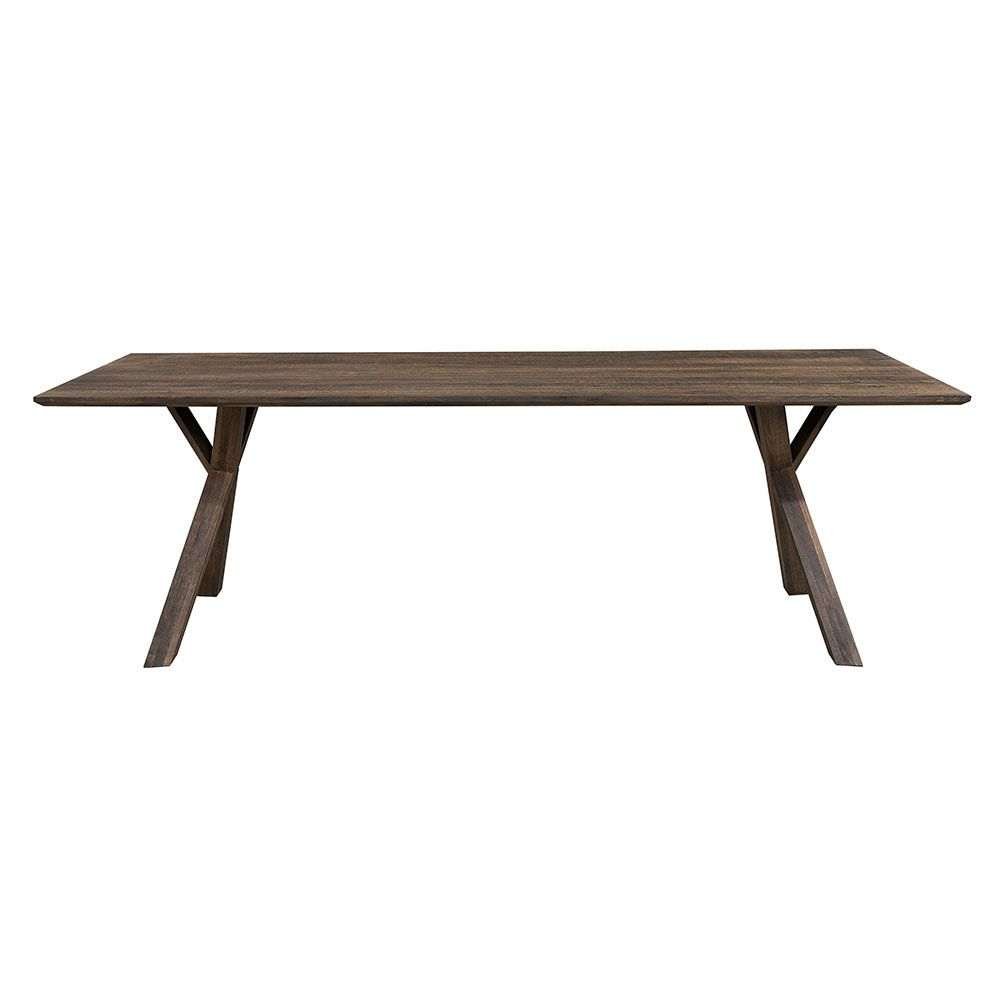 Artwood, Ruokapöytä Tree 90 X 200 Cm Oak Silver Back