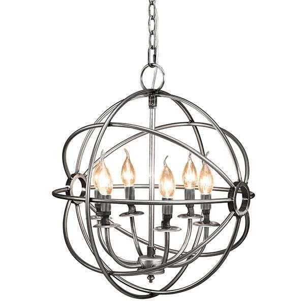 Artwood, Kattovalaisin Rome hopea 45 cm Artwood