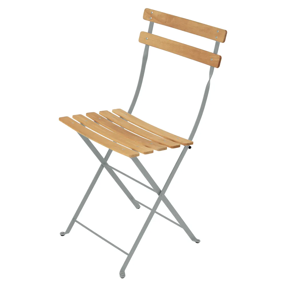 Fermob, Bistro tuoli natural Lapilli Grey