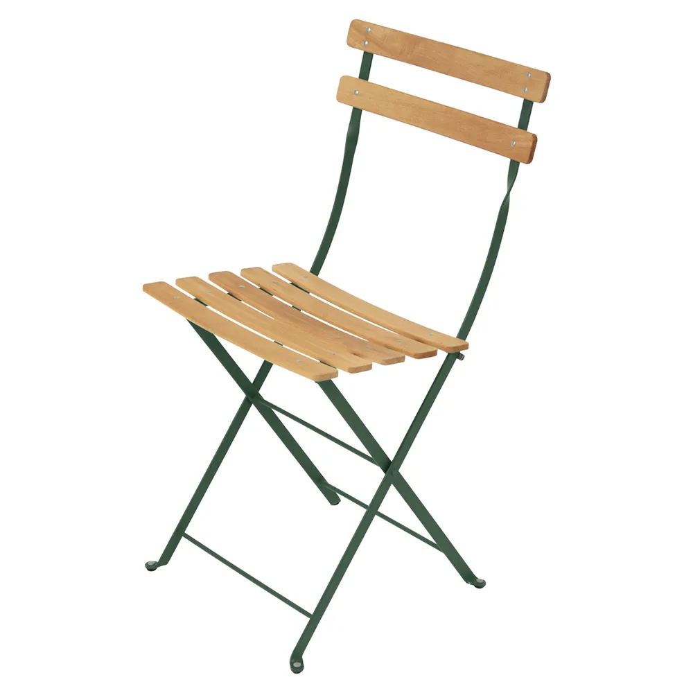 Fermob, Bistro tuoli natural Cedar green