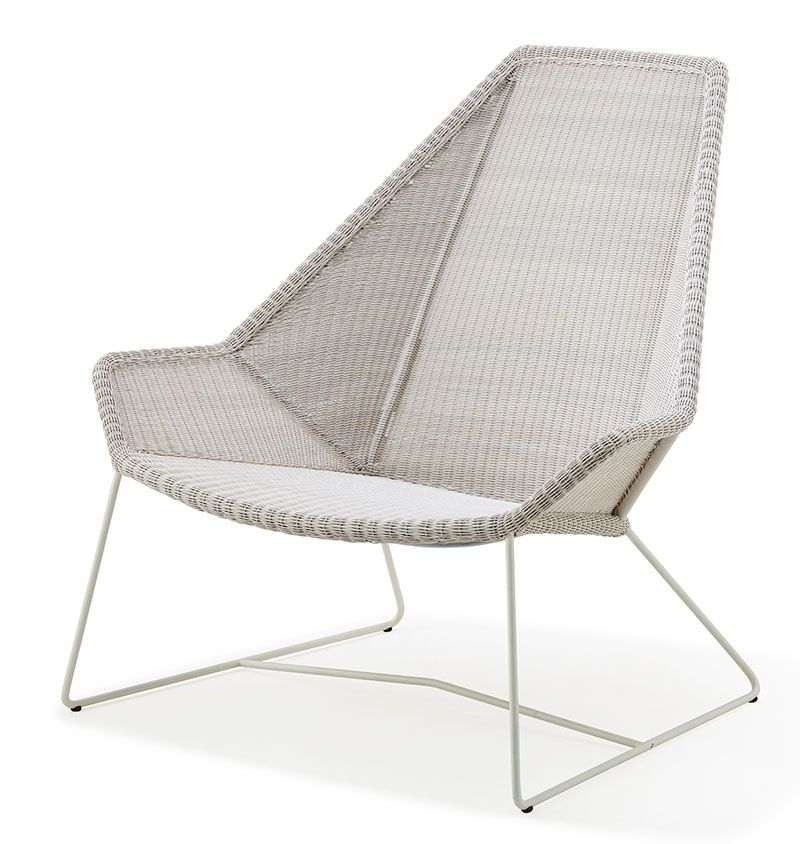 Cane-line, Breeze Lounge nojatuoli valkoinen